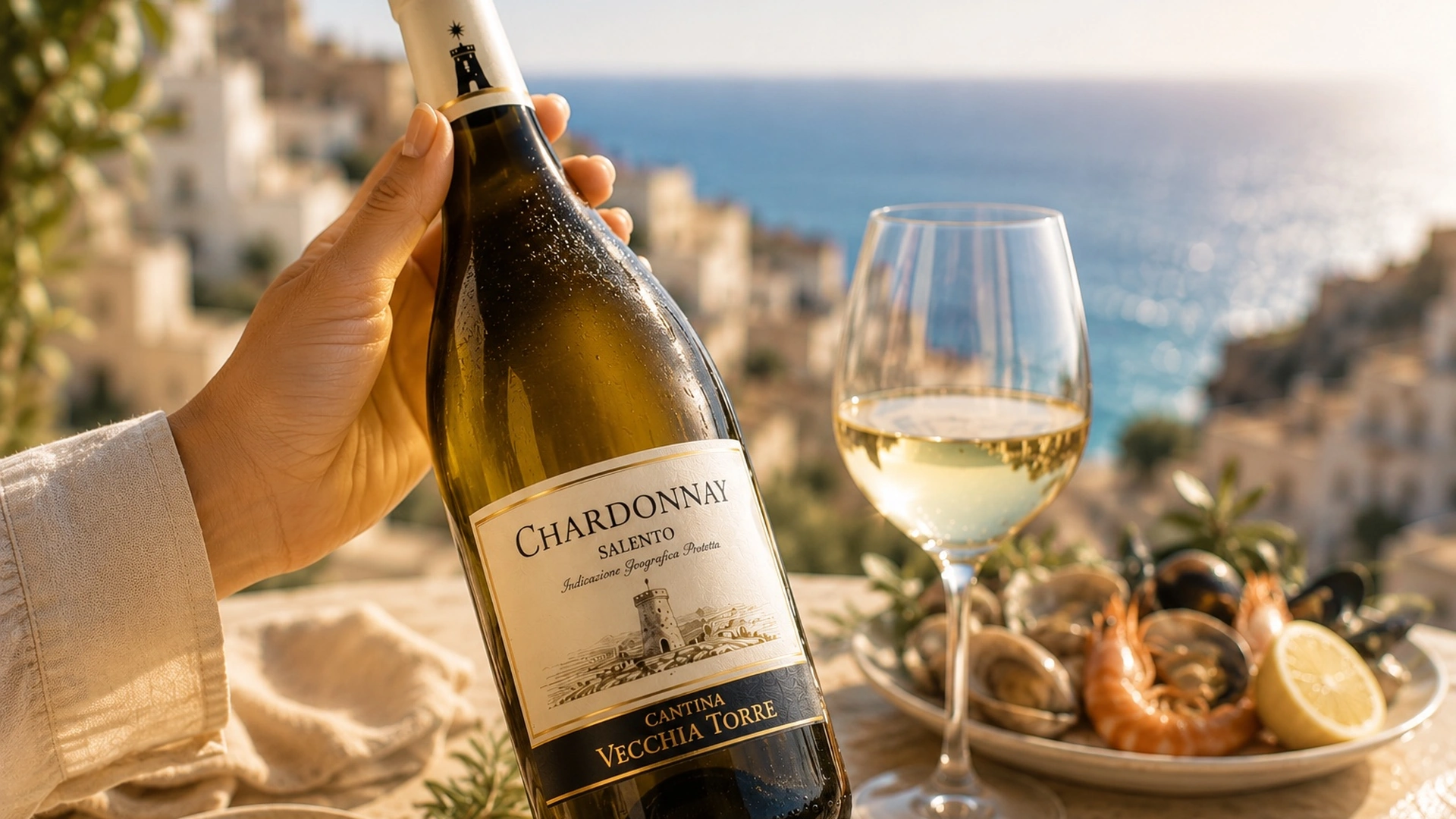 Detail vína Chardonnay