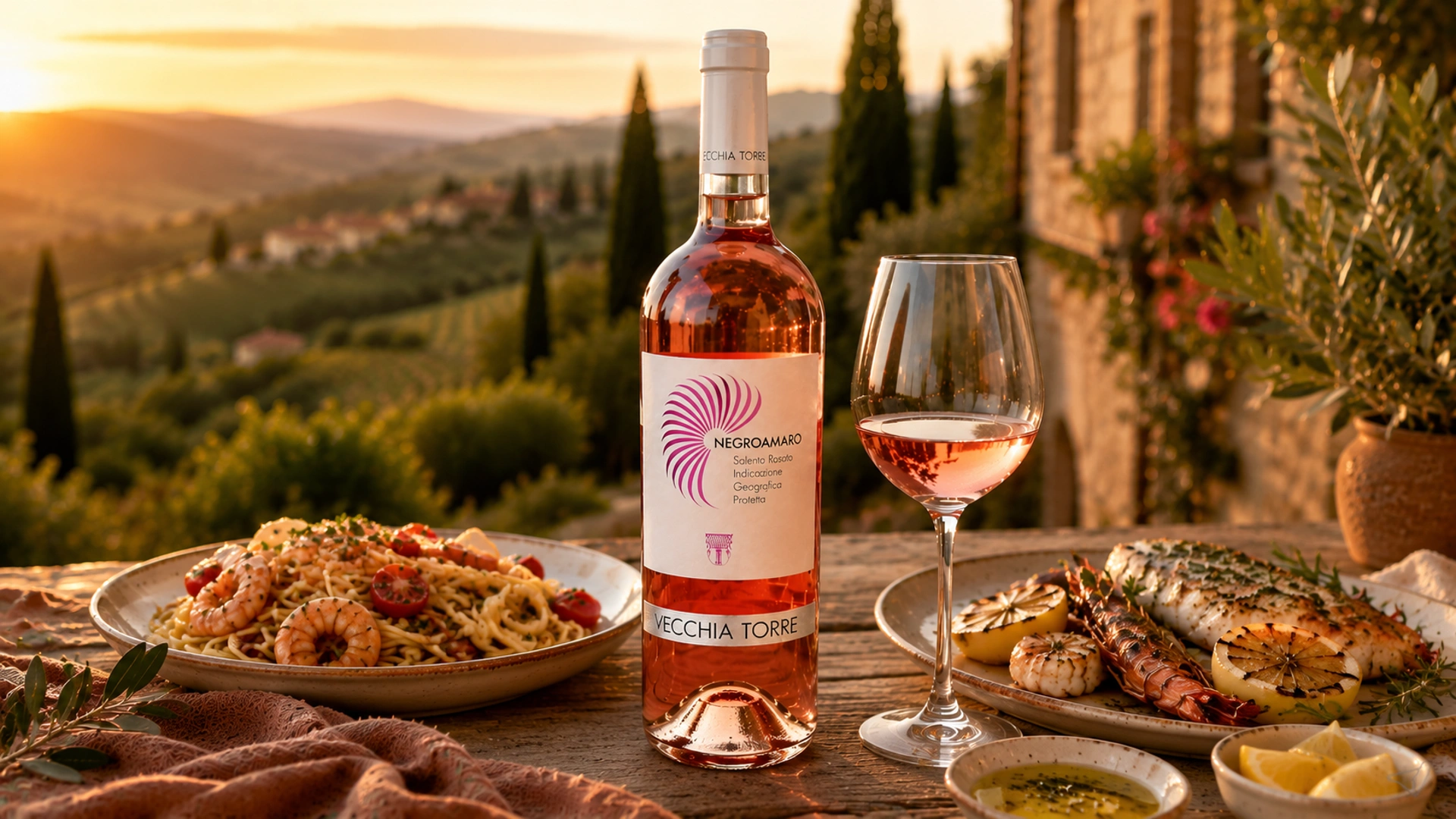 Negramaro Rosato k jídlu