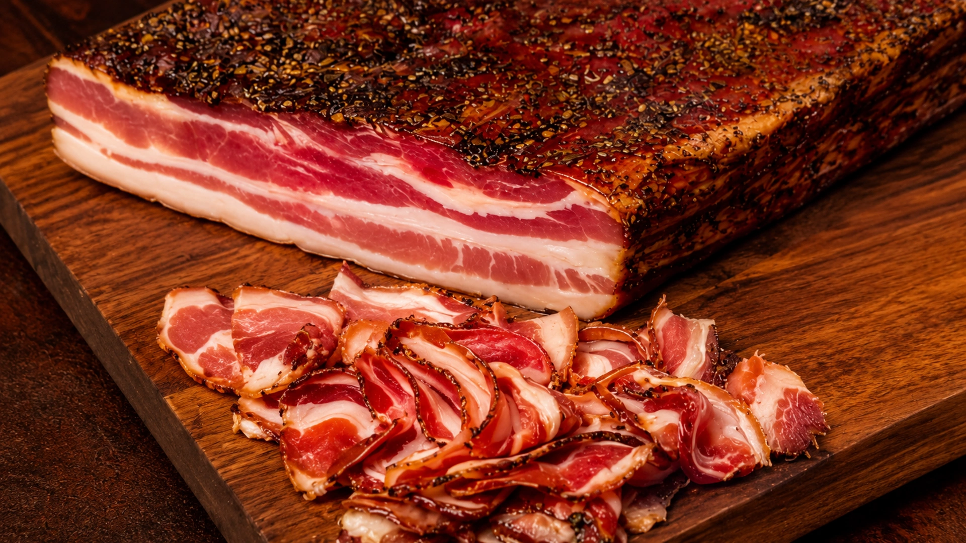 Pancetta tesa