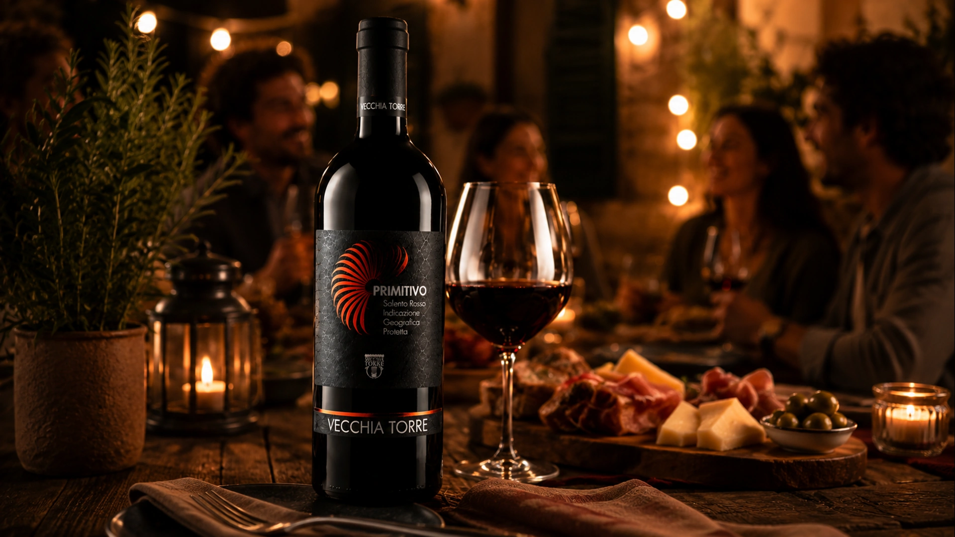 Primitivo jako součást italského stolování