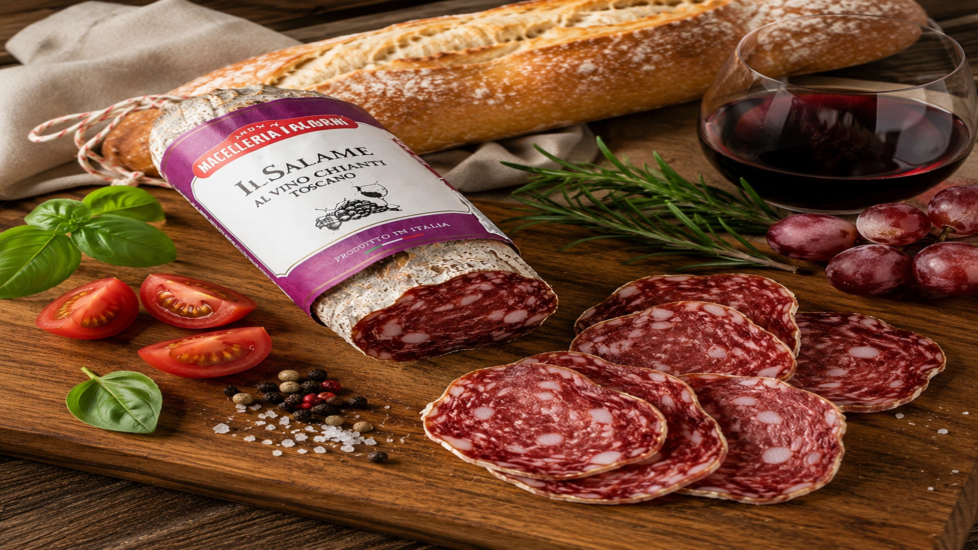 Salame al vino Chianti