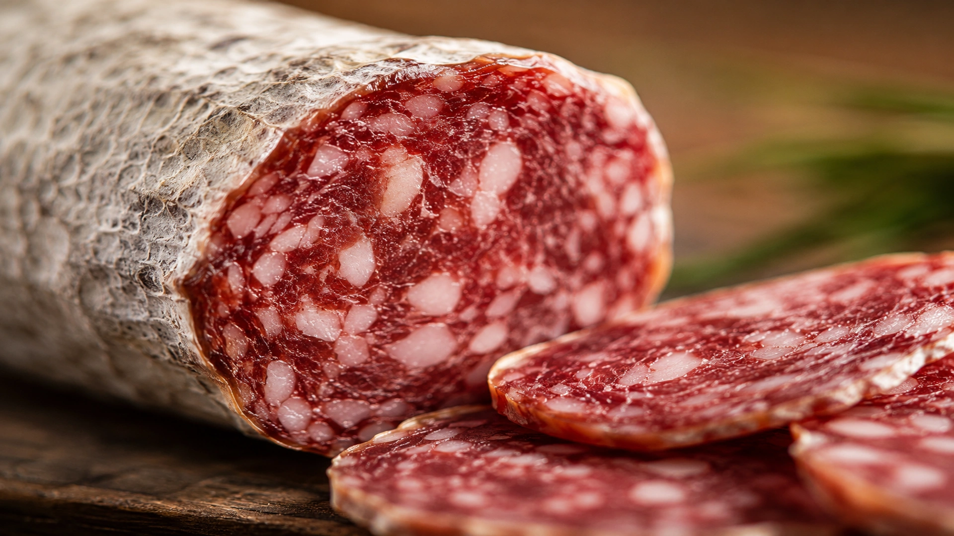 Detail Salame al vino Chianti