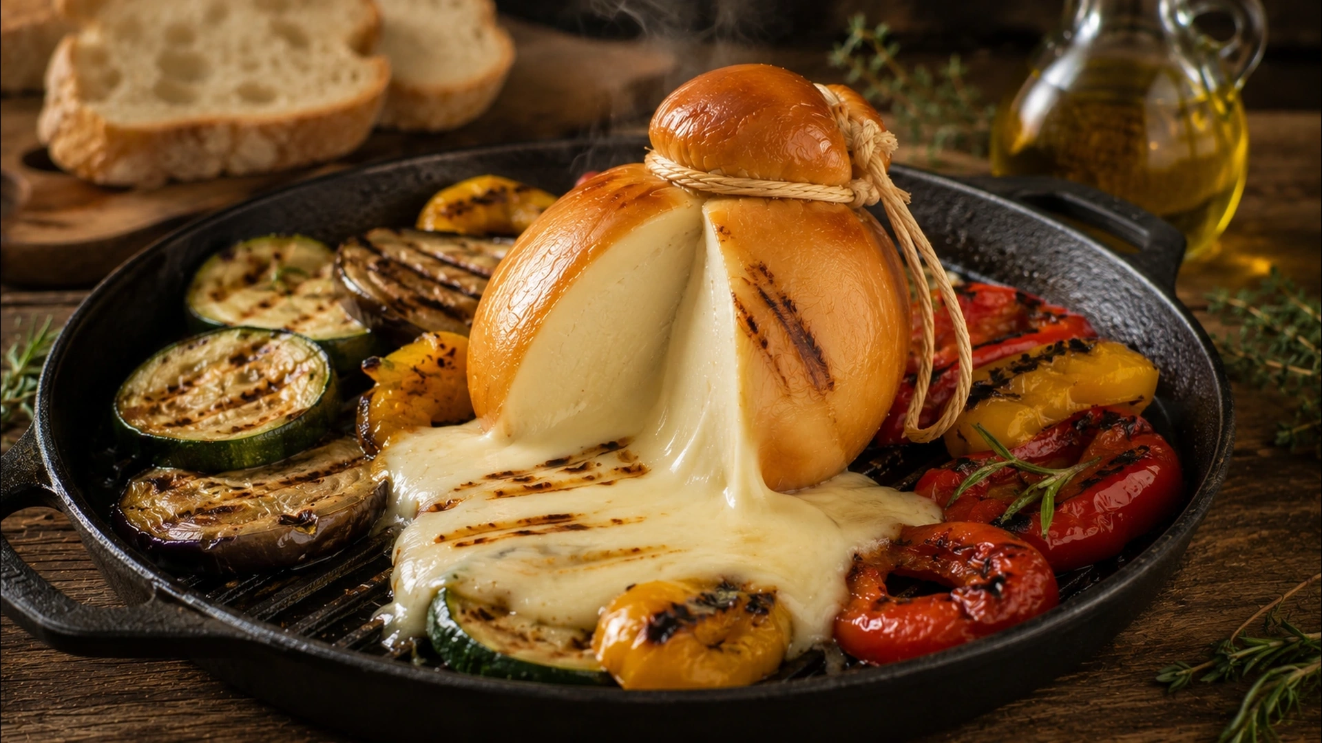 Použití Scamorza affumicata v kuchyni